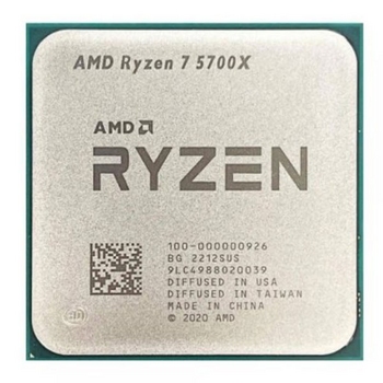 CPU AMD Ryzen 7 5700X 8C/16T, 3.4/36MB/AM4, Tray CPU AMD Ryzen 7 5700X 8C/16T, 3.4/36MB/AM4, Tray