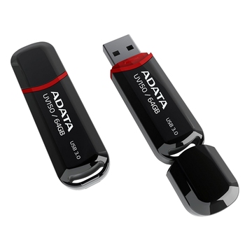 Flash U3.0, 64GB, A-Data Dash UV150, Black Flash U3.0, 64GB, A-Data Dash UV150, Black