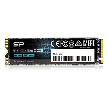 SSD 1TB SILICON POWER A60, M.2 PCIe SSD 1TB SILICON POWER A60, M.2 PCIe