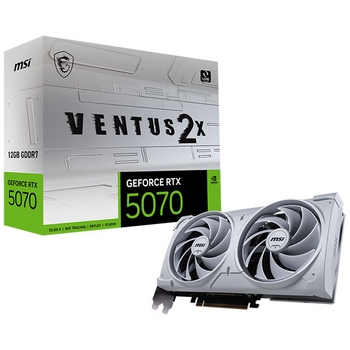 VGA MSI RTX5070 12G VENTUS 2X WHITE VGA MSI RTX5070 12G VENTUS 2X WHITE