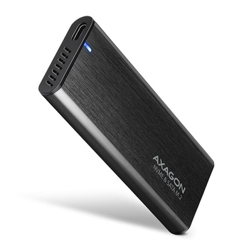 Ext case U3.2 C-to-M.2 NVMe/SATA, AXAGON EEM2-SB2 Ext case U3.2 C-to-M.2 NVMe/SATA, AXAGON EEM2-SB2