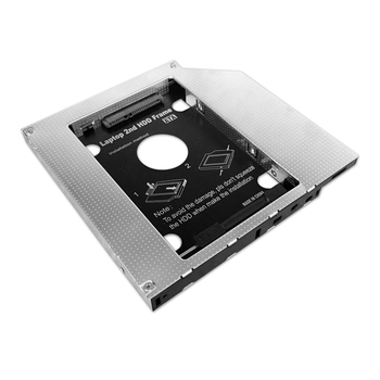 Caddy HDD/SSD for NB, 12.7mm, Sata 3/2 Caddy HDD/SSD for NB, 12.7mm, Sata 3/2