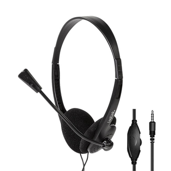 HEADSET LogiLink Stereo w/mic, 1x3.5mm jack,HS0055 HEADSET LogiLink Stereo w/mic, 1x3.5mm jack,HS0055
