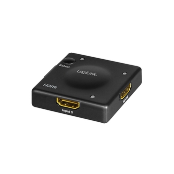 Switch HDMI 3x - 1xMon, 1080p, HD0041, LogiLink Switch HDMI 3x - 1xMon, 1080p, HD0041, LogiLink