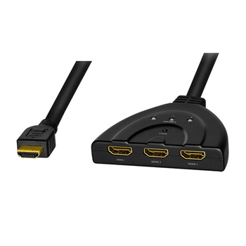 Switch HDMI 3x-1x bidirect,4K/30Hz,HD0040,LogiLink Switch HDMI 3x-1x bidirect,4K/30Hz,HD0040,LogiLink