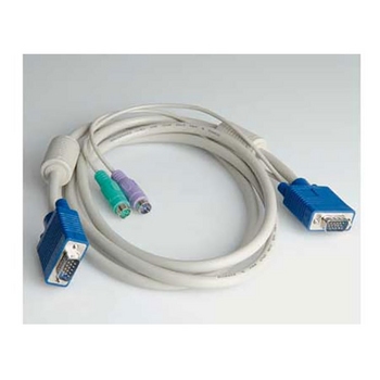 Cable KVM, 15pin SPHD M - HD15M/2xPS2 M, 1.8m Cable KVM, 15pin SPHD M - HD15M/2xPS2 M, 1.8m