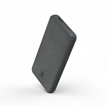 Power Bank 10000mAh HAMA 201658 Fabric 10 Gray Power Bank 10000mAh HAMA 201658 Fabric 10 Gray
