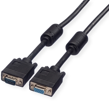 Cable VGA w/Ferrit 15M/15F, 10m, 11.04.5659 Cable VGA w/Ferrit 15M/15F, 10m, 11.04.5659