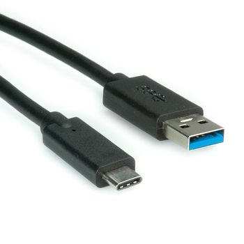 Cable USB3.1 A-C, M/M, 1m, Roline 11.02.9011 Cable USB3.1 A-C, M/M, 1m, Roline 11.02.9011