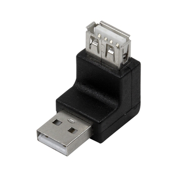 Adapter USB2.0, 270 degree, AM to AF, AU0027 Adapter USB2.0, 270 degree, AM to AF, AU0027