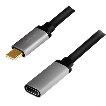 Cable USB3.2 C-C, M/F, 4K, 0.5m, Logilink CUA0105 Cable USB3.2 C-C, M/F, 4K, 0.5m, Logilink CUA0105