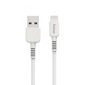 Cable USB2 A-Lightning M/M, 1.0m, HAMA-187283 Eco Cable USB2 A-Lightning M/M, 1.0m, HAMA-187283 Eco