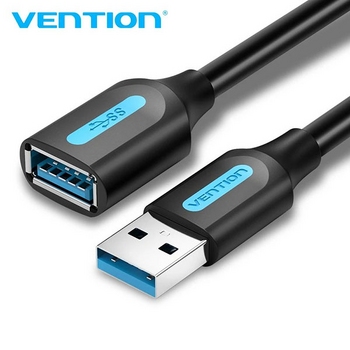 Cable USB3.0 A-A M/F, 3m, Vention CBHBI Cable USB3.0 A-A M/F, 3m, Vention CBHBI