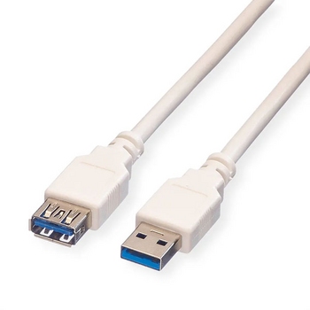 Cable USB3.0 A-A M/F, 0.8m, beige, Stantard S3011 Cable USB3.0 A-A M/F, 0.8m, beige, Stantard S3011