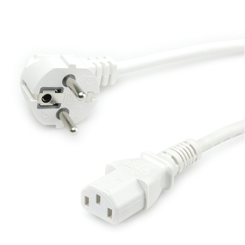 Power cable Computer, 1.8m, White,Value 19.99.1019 Power cable Computer, 1.8m, White,Value 19.99.1019