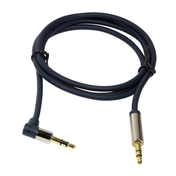 Cable 3.5mm-M/M 0.5m Angled, Logilink, CA11050 Cable 3.5mm-M/M 0.5m Angled, Logilink, CA11050