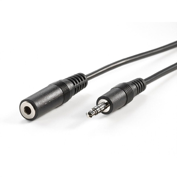 Cable 3.5mm-M/F 2m, Value 11.99.4352 Cable 3.5mm-M/F 2m, Value 11.99.4352