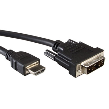 Cable DVI M - HDMI M, 5m, Value 11.99.5552 Cable DVI M - HDMI M, 5m, Value 11.99.5552