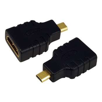 Adapter HDMI F - HDMI Micro M, Logilink AH0010 Adapter HDMI F - HDMI Micro M, Logilink AH0010