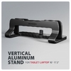 Notebook Stand 10"-16",Alum. Vert,AXAGON STND-VB