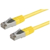 Patch cable FTP Cat. 5e 1m, Yellow, 21.15.0132 Patch cable FTP Cat. 5e 1m, Yellow, 21.15.0132