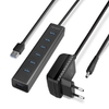 USB HUB 7xUSB3.0, Ext. power, AXAGON HUE-SA7BP USB HUB 7xUSB3.0, Ext. power, AXAGON HUE-SA7BP