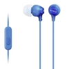 Earphones Sony MDREX15APLI.CE7, Closed, Mic, Blue Earphones Sony MDREX15APLI.CE7, Closed, Mic, Blue
