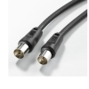 Cable Antenna 75 Ohm, M/F, 2.5m, Value 11.99.4463