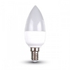 V-Tac LED Крушка 4213 - 6W E14 Кендъл Дим. 2700K