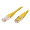 Patch cable FTP Cat. 5e 1m, Yellow, 21.15.0132 Patch cable FTP Cat. 5e 1m, Yellow, 21.15.0132
