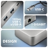 USB-C Multiport, 10Gbps, 7-port,AXAGON HMC-CUB83X2