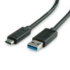 Cable USB3.1 A-C, M/M, 1m, Roline 11.02.9011 Cable USB3.1 A-C, M/M, 1m, Roline 11.02.9011