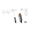 Cable USB Type C - DP, M/M, 1.8m,4K/120Hz,CUA0100 Cable USB Type C - DP, M/M, 1.8m,4K/120Hz,CUA0100