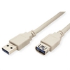 Cable USB3.0 A-A M/F, 0.8m, beige, Stantard S3011 Cable USB3.0 A-A M/F, 0.8m, beige, Stantard S3011