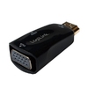 Adapter HDMI M - VGA F + 3.5mm, 1080p, CV0107 Adapter HDMI M - VGA F + 3.5mm, 1080p, CV0107