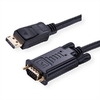 Cable DP M - VGA M, 1.5m, Roline 11.04.5971