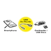 Cable USB2.0 A-Micro B, FM, OTG, 15cm, 11.99.8311 Cable USB2.0 A-Micro B, FM, OTG, 15cm, 11.99.8311