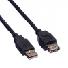 Cable USB2.0 A-A M/F, 0.8m, Roline 11.02.8947 Cable USB2.0 A-A M/F, 0.8m, Roline 11.02.8947