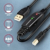 Cable USB2 A-B M/M+Repeater, 15m, AXAGON ADR-215B Cable USB2 A-B M/M+Repeater, 15m, AXAGON ADR-215B