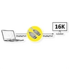 Cable DP M - DP M, v2.1, 1m, 16K, 60Hz, 11.04.6025 Cable DP M - DP M, v2.1, 1m, 16K, 60Hz, 11.04.6025